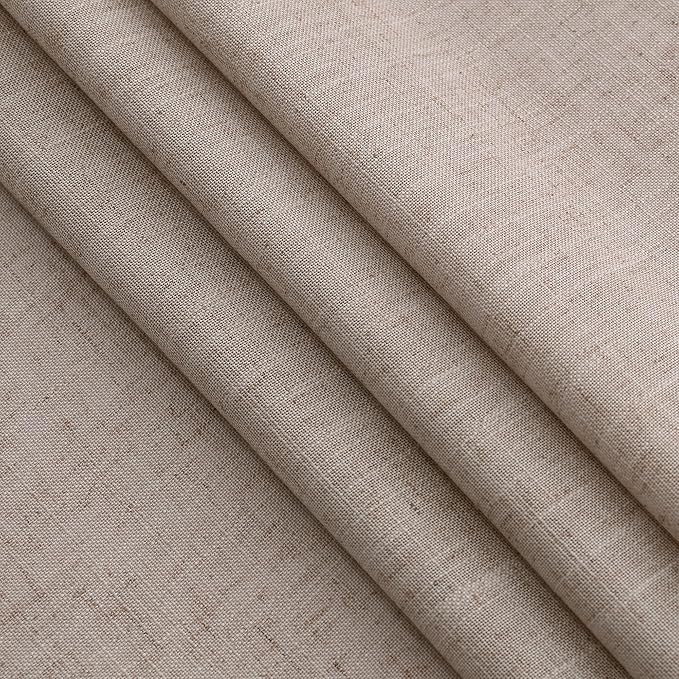 Oatmeal Linen Curtains 84 Inches Long - Image 6