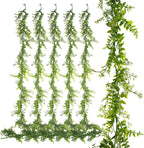 6 Pack 5.6 Ft Faux Greenery Vines, Artificial Hanging Plant Patio Decor