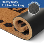 Barnyard Designs Natural Coco Coir Heavy Duty Backing Doormat - Image 5