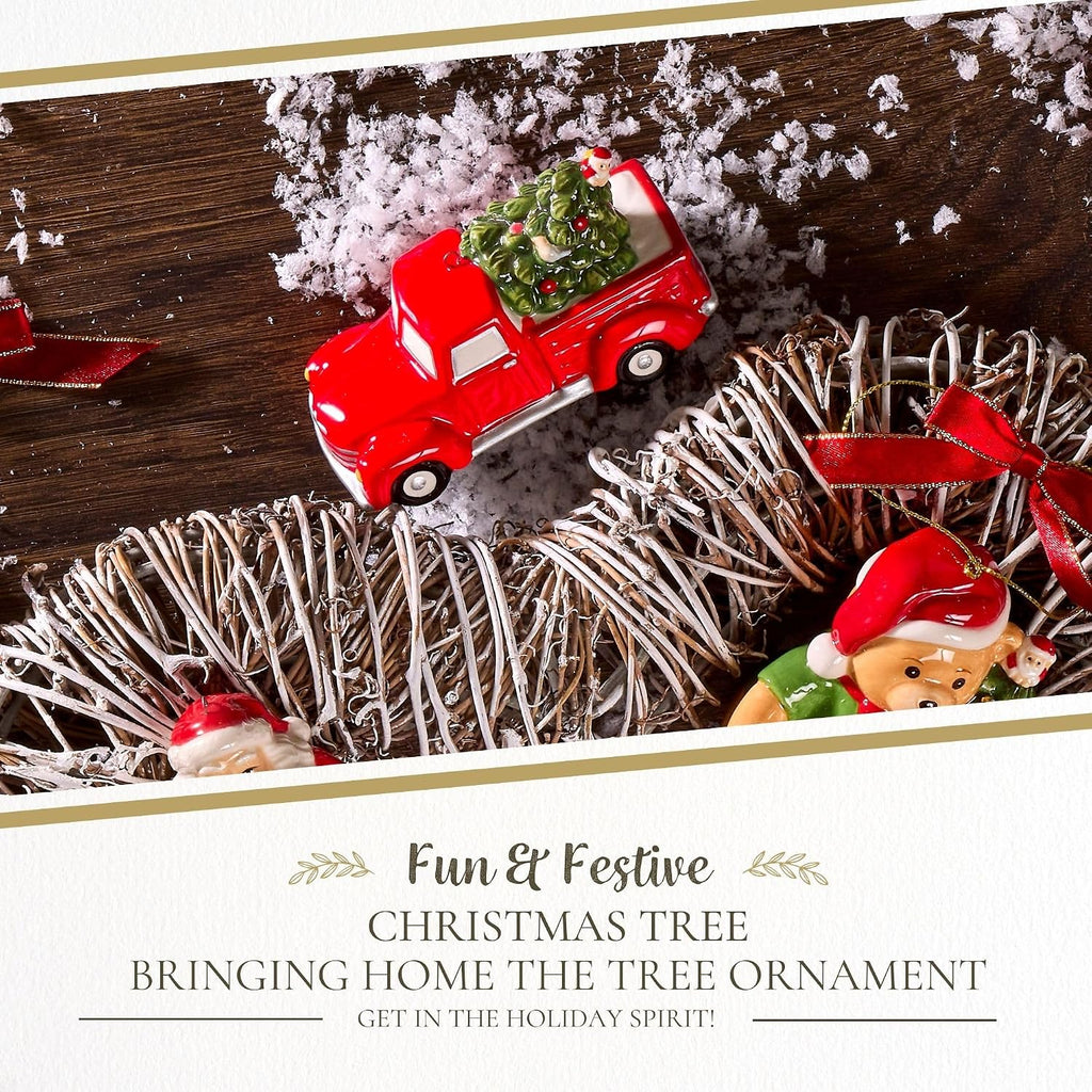 Spode Christmas Tree Bringing Home the Tree Festive Ornament