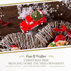 Spode Christmas Tree Bringing Home the Tree Festive Ornament