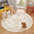 zesthome Washable Round Area Rugs by Zesthome