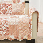 Great Bay Home Reversible Patchwork Chair Cover - Image 2