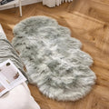 MIULEE Luxury Soft Fluffy Area Rug 3x5 Feet, Faux Fur Sheepskin Rug Decorative by MIULEE