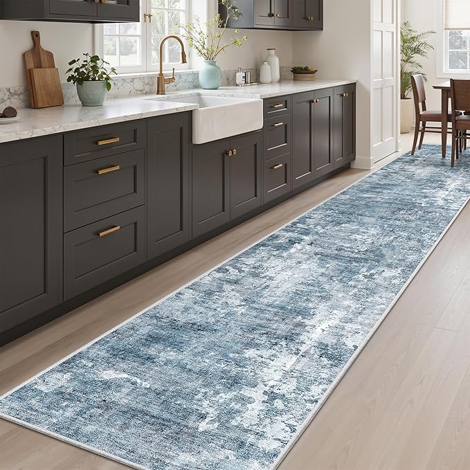 Runner Rug 2x12 Washable Non-Slip Hallway Runner Rugs - Image 2