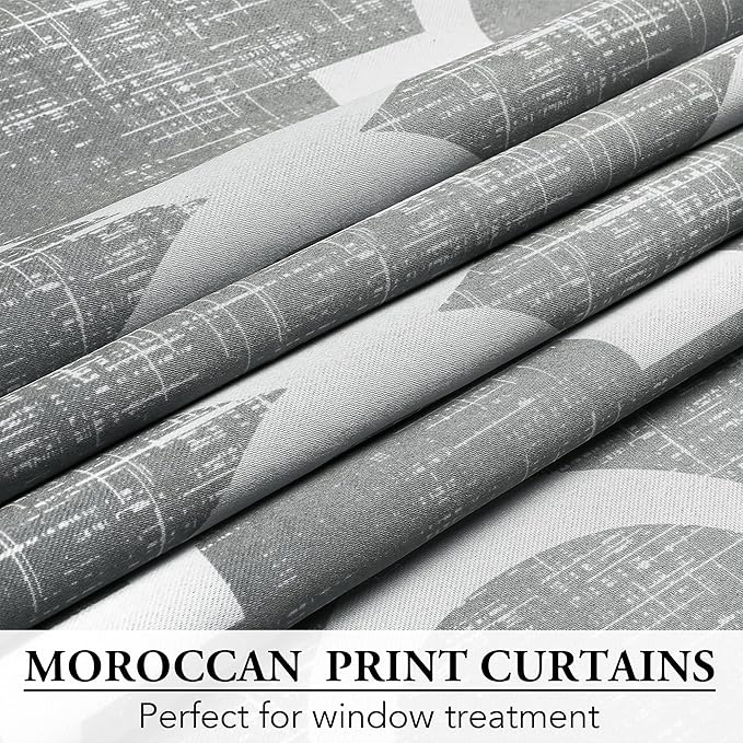 Beauoop 100% Blackout Curtains 84 Inches Long - Image 5