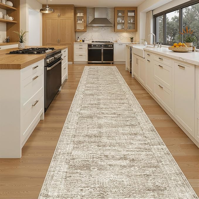 Runner Rug 2'6" x 16' Washable Non-Slip 2.5x16 ft Long Runner Rugs - Image 4