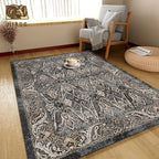 Washable Area Rug 4' x 6' Vintage Traditional Persian Mat - Image 4