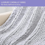 Bigacogo Chunky Knit Throw Blanket - Image 5