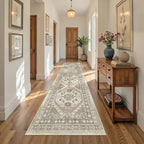 Runner Rug 2x10, Ultra-Thin Kitchen Rugs Non Slip Washable Rugs - Image 5