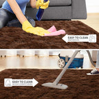 Tepook Area Rugs 9x12 for Living Room, Super Soft Fluffy Rugs for Bedroom - Image 7