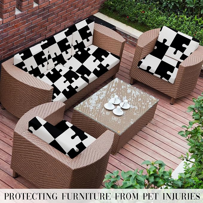 Outdoor Cushion Covers Set, Replacement - Image 6