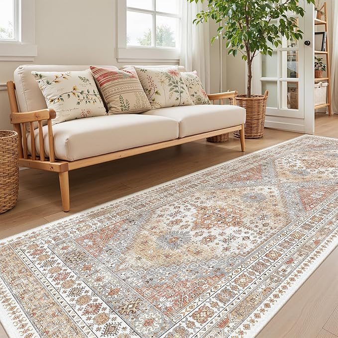 4x10 Runner Rug, Washable Hallway Runner Rug - Image 9
