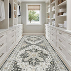 Madane 4x12 Wide Hallway Runners: Washable Runner Rug - Image 3