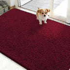 OLANLY Dog Door Mat for Muddy Paws 50x30, Absorbs Moisture and Dirt, Absorbent by OLANLY