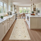 Madane Runner Rugs for Hallway 2x10 Long Washable Non-Slip Hallway Runner Rug - Image 2