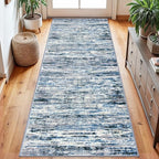 Lansny Modern Abstract Runner Rug 2.6x8 by lansny