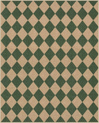 Lahome Colette Checkered Washable Rugs 8x10, Easy Jute Rug - Image 8