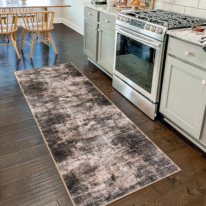 IOHOUZE Abstract Runner Rug 2x7 Ft Washable Runners by iOhouze