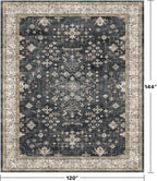 Boho Black Rug for Living Room - Image 2