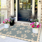 3x5 Floral Entry Rug - Image 4