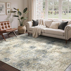 Area Rugs 6x9 for Living Room Bedroom, Modern Abstract Machine Washable Rug by BEIMO