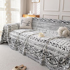Boho Chenille Couch Cover for Dogs, Non Slip Sofa Cover, Couch Slipcover Covers - Image 5