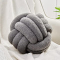 Uvvyui Knot Pillow Ball, Soft Home Decorative Pillows, Round Throw Pillow by Uvvyui
