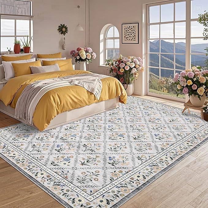 Large Area Rugs 10x13 Washable Rug - Image 2