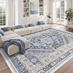 zesthome 9x12 Area Rugs, Stain Resistant Washable Rug, Ultra-Thin Rugs by Zesthome