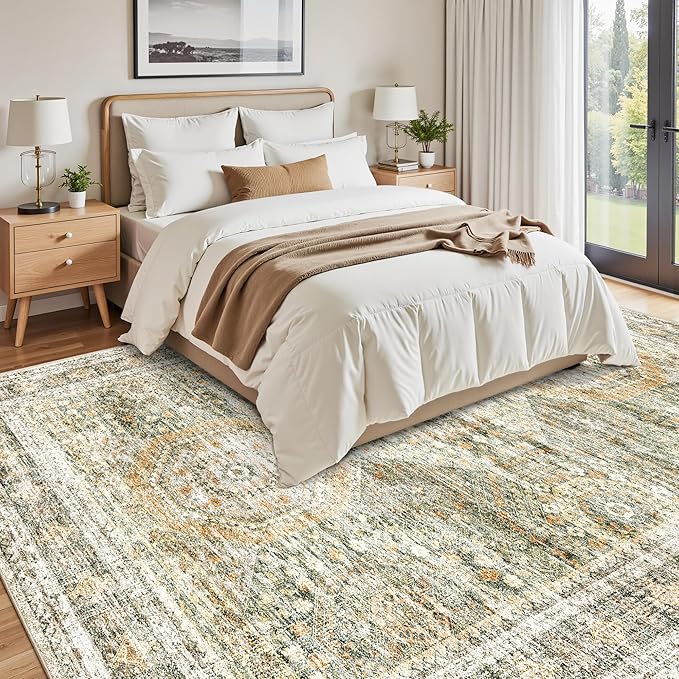 Soalmost Washable Area Rug 8x10, Large Soft Rugs - Image 3