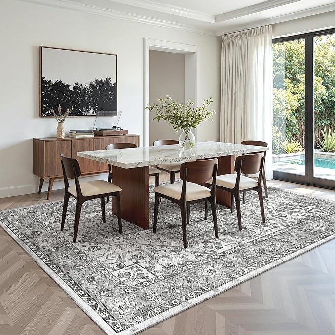 zesthome 6x9 Area Rug, Super Soft Washable Rugs - Image 8