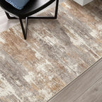 3x15 Washable Kitchen Runner Rug: Modern Abstract Runners - Image 6