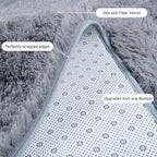 Runner Rugs for Bedroom 2x6 Rug Runners for Hallways Non Slip Soft Shag Bedside - Image 5