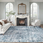 Washable Area Rug 8x12, Large Soft Rugs by Soalmost