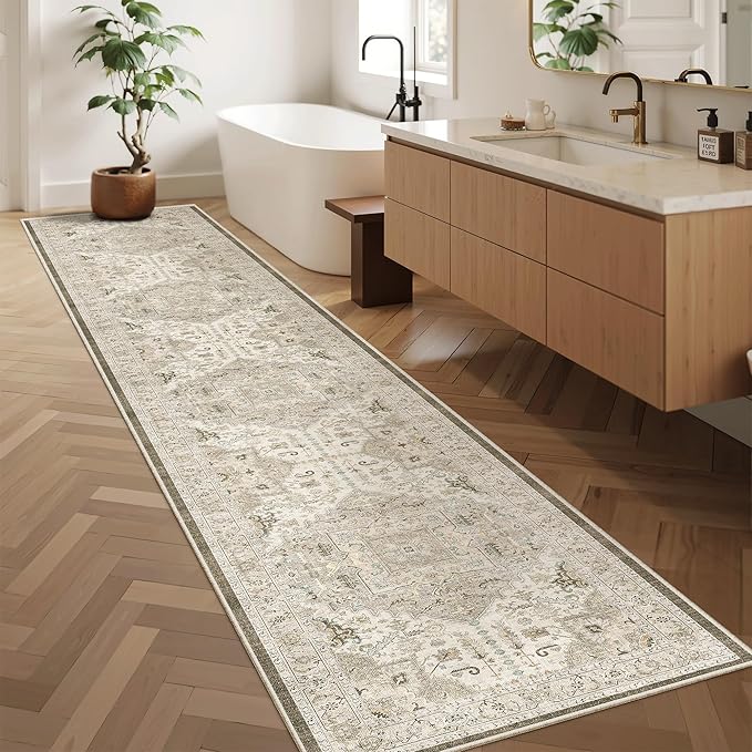 Madane Runner Rugs for Hallway 2x12 Extra Long Washable Non-Slip Hallway Runner - Image 4