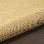 Nourison Home Positano Yellow 2'2" x 10' Area Rug - Easy Clean, Non Shedding, Bed Room, Living Room, Dining Room, Kitchen (10' Runner)