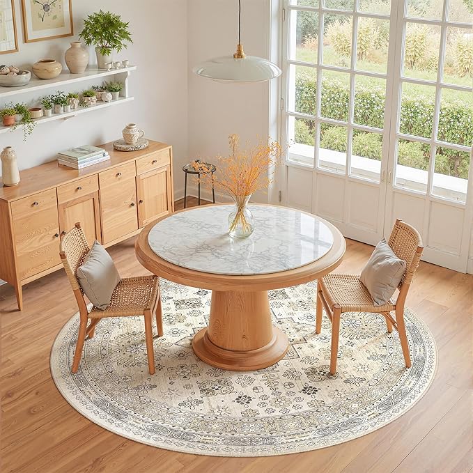 zesthome Washable Round Area Rugs - Image 9