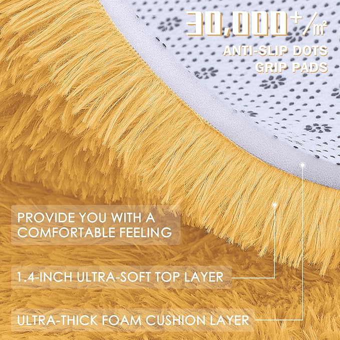 OLANLY 2x5 Machine Washable Runner Rugs - Image 8