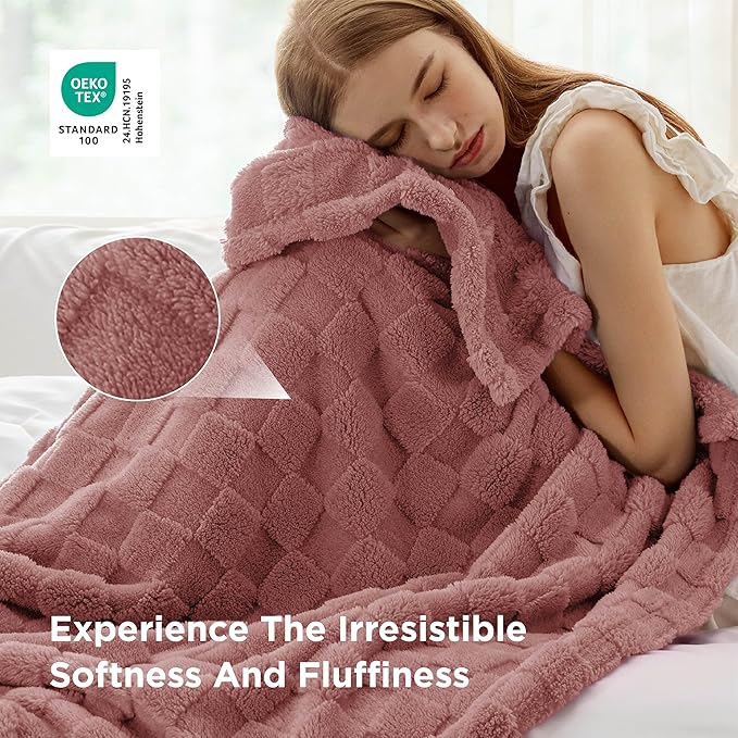 Bedsure GentleSoft Blankets Queen Size - Image 3