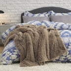 Bedsure GentleSoft Fluffy Light Chocolate Brown Throw Blanket, Soft Fuzzy - Image 6