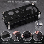 Bartender Kit,15 Pcs Cocktail Shaker Bar Tool with Acrylic Stand