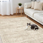 3x5 Rug, Small Area Rug for Kitchen, Machine Washable Non-Slip Throw Rug - Image 2