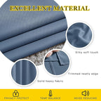 NICETOWN Stone Blue Blackout Curtains 102 inch Length, Grommet Energy Saving - Image 4