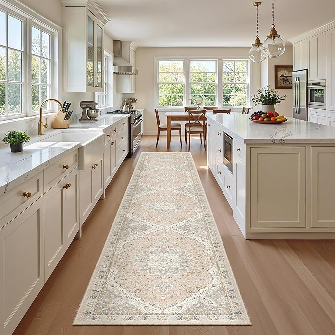 Madane Hallway Runner Rug 2x12, Extra Long Washable Runner Rugs - Image 3