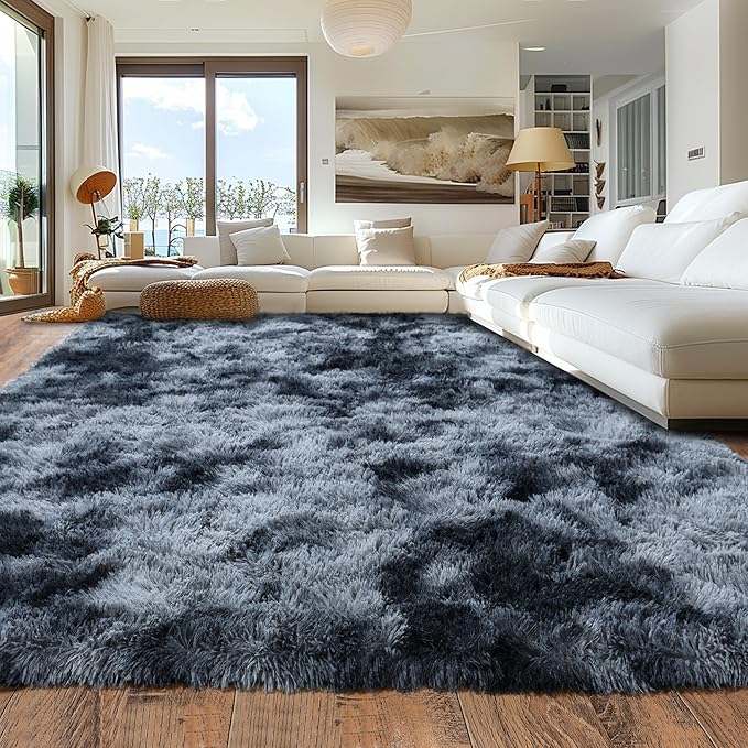 Rugs for Living Room 8x10, Soft Shaggy Modern Shag Area Rug for Bedroom - Image 7