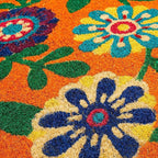 Juvale Floral Coir Door Mat - Image 6