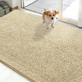 OLANLY Dog Door Mat for Muddy Paws 48x30, Absorbs Moisture and Dirt, Absorbent by OLANLY