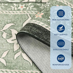 GarveeHome Sage Green 2x3 Door Mat Indoor Rugs - Image 6