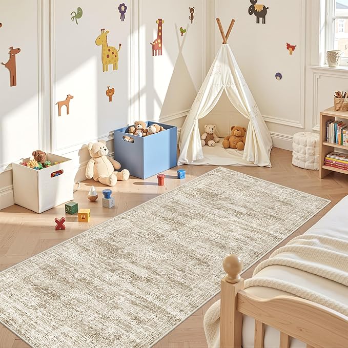 3x8 Runner Rug Non Slip Washable - Image 4